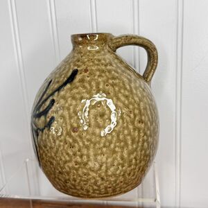 RARE Vintage Paul Pfrehm Signed Dated ‘90 Pottery Stoneware Salt Glaze Jug 7”